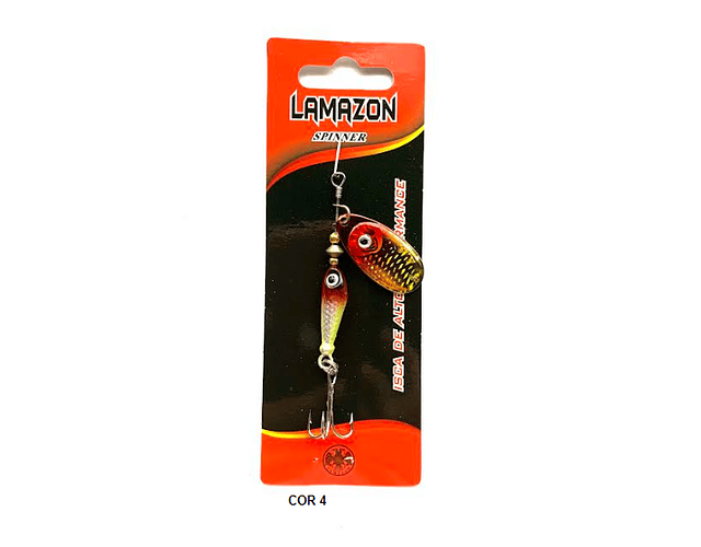 Isca Artificial lamazon - Spinner 9g