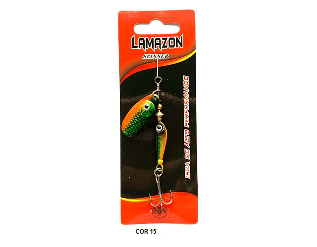 Isca Artificial lamazon - Spinner 9g