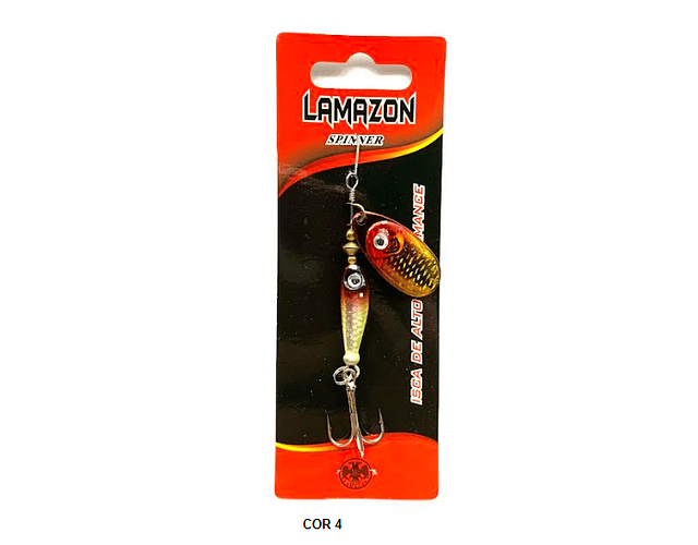 Isca Artificial lamazon - Spinner 12g 