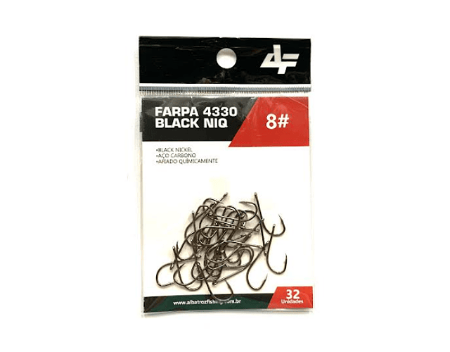 Anzol Albatroz - Black Niquel Farpa 4330