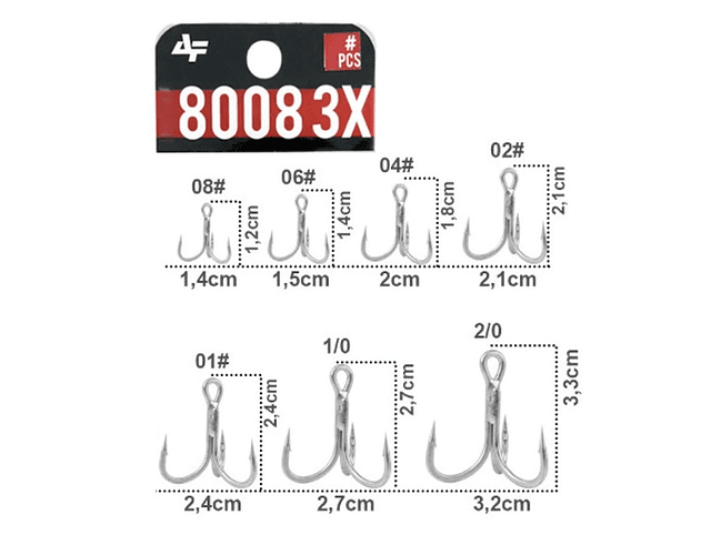 Garatéia Albatroz - 8008 3X