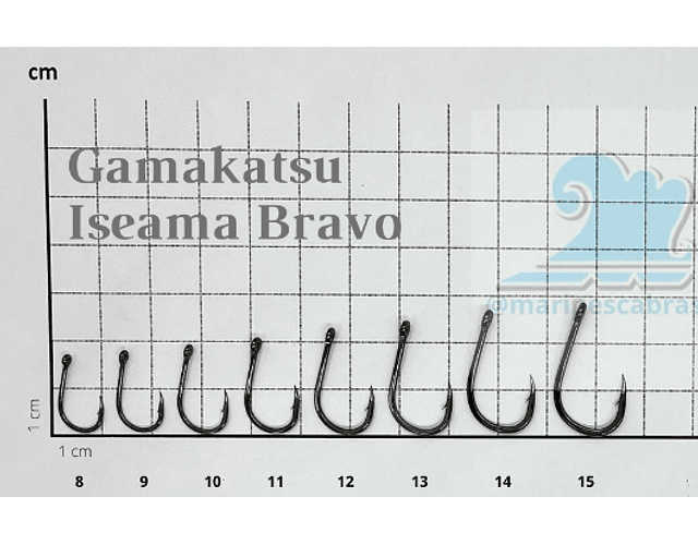 Anzol Gamakatsu - Iseama-Bravo