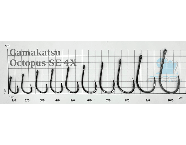 Anzol Gamakatsu - Octopus SE 4X Strong