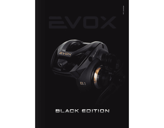 Carretilha Saint Plus - Evox Black Edition