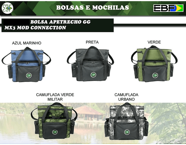 Bolsa Apetrecho GG MX3 - Connection