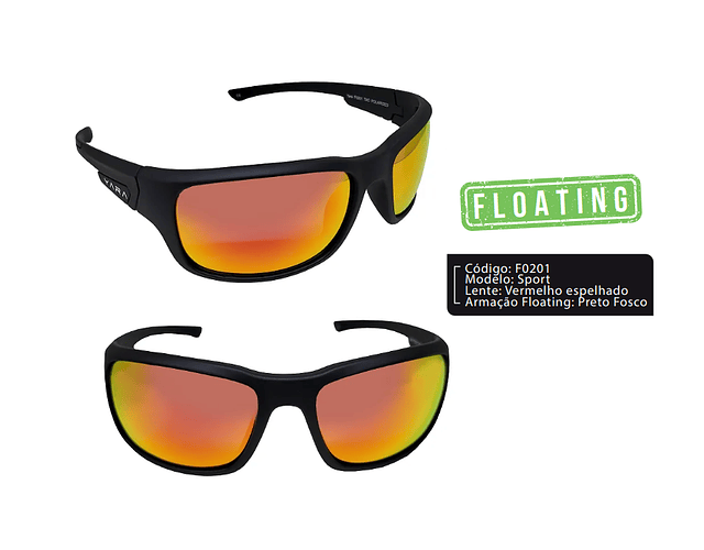 Óculos Polarizado Yara Dark Vision - Sport Floating