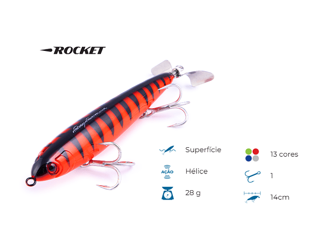 Isca Artificial Nelson Nakamura - Rocket 140