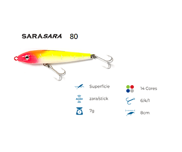 RS Pesca - Isca Artificial Magic Stick 80 - Nelson Nakamura