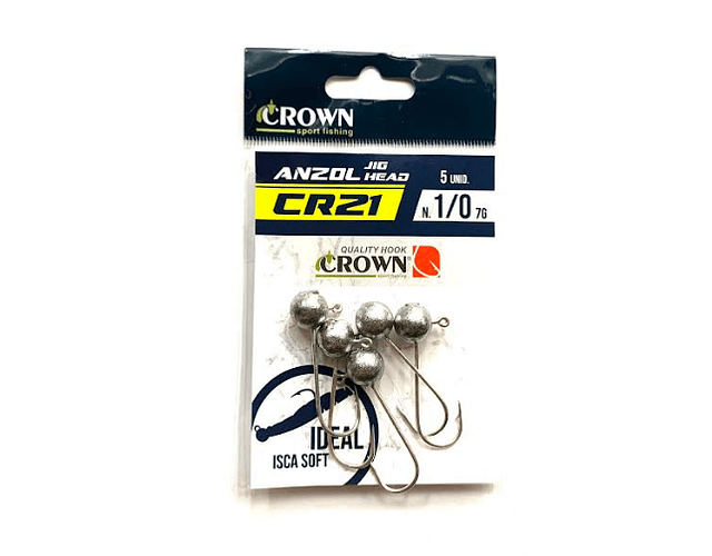 Anzol Jig Head Crown - CR21  1/0