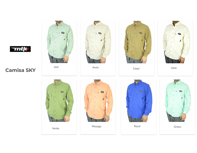 Camisa MTK - Sky P