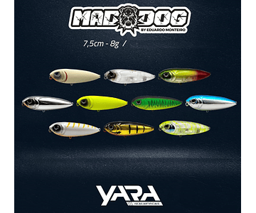 Isca Artificial Yara - Mad Dog 7,5cm