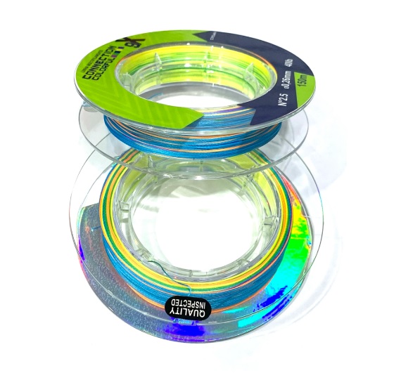 Linha de Multifilamento Crown - Connection 9x Colorful