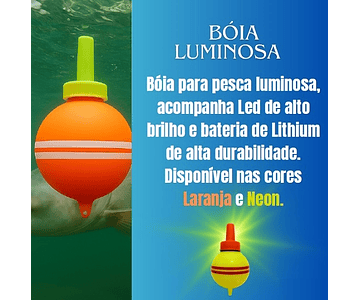 Bóia Paulistinha - Luminosa - Pequeno  