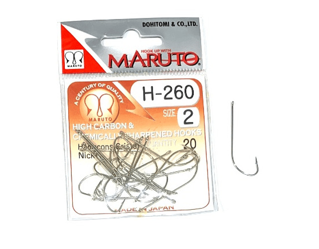 Anzol Maruto Hamecons - Crystal 260H 