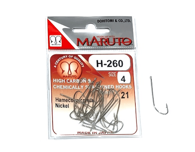 Anzol Maruto Hamecons - Crystal 260H 