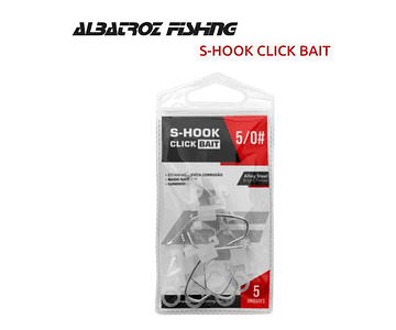 Anzol Albatroz - S-Hook Click Bait