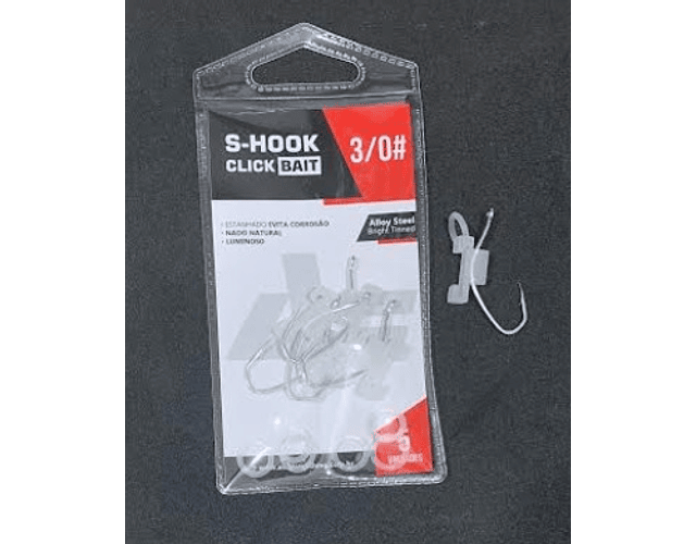 Anzol Albatroz - S-Hook Click Bait