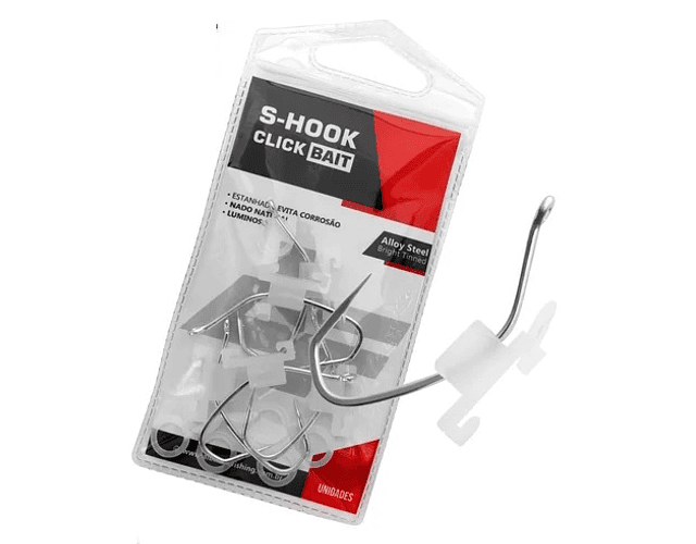 Anzol Albatroz - S-Hook Click Bait