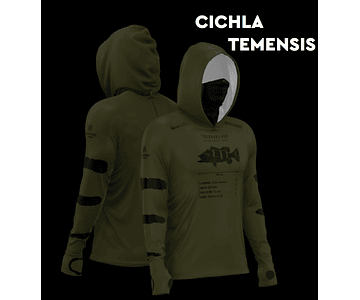 Camiseta Mar Negro com Capuz Masculina - X-Protect 360 G1