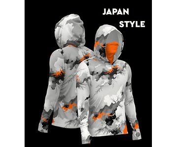 Camiseta Mar Negro com Capuz Masculina - X-Protect 360 G2