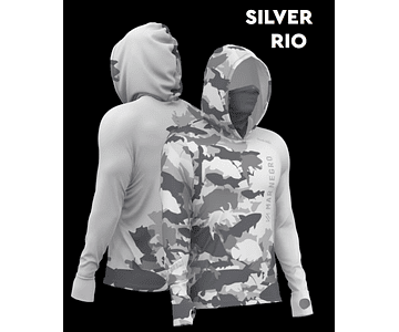 Camiseta Mar Negro com Capuz Masculina - X-Protect 360 G3