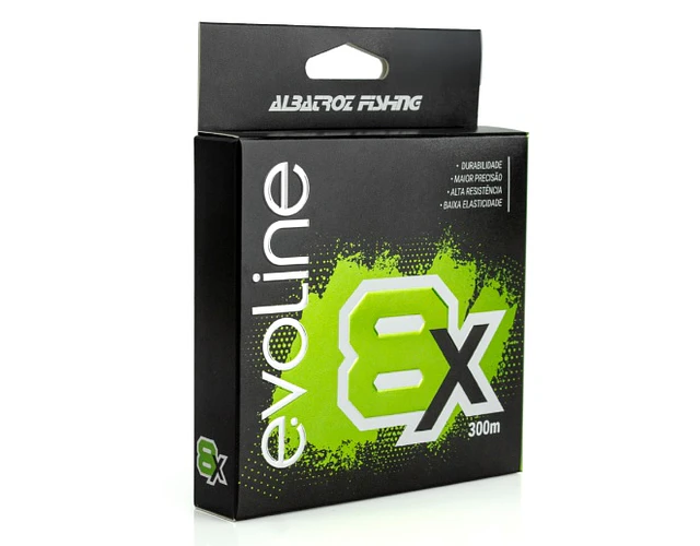 Linha de Multifilamento Albatroz - Evoline 8x Amarelo