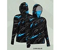 Camiseta Mar Negro com Capuz Masculina - X-Protect 360 G2