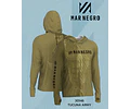 Camiseta Mar Negro Sublimada com Capuz Masculina - G
