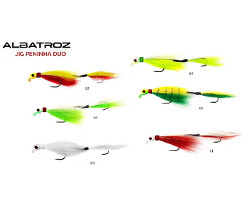 Isca Artificial Albatroz - Jig Peninha Duo 17g