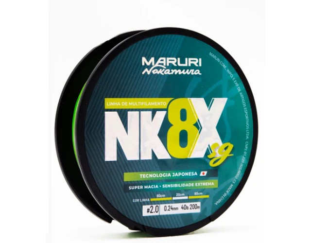 Linha de Multifilamento Nakamura - SG 8X