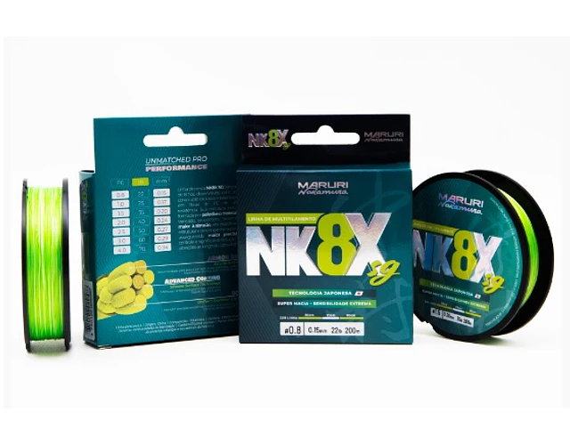 Linha de Multifilamento Nakamura - SG 8X