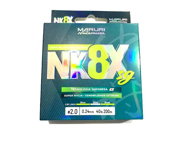 Linha de Multifilamento Nakamura - SG 8X