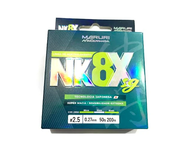 Linha de Multifilamento Nakamura - SG 8X