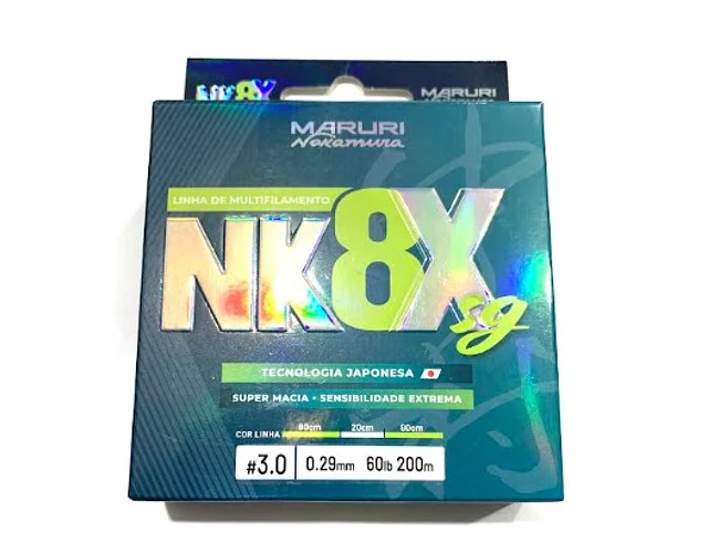 Linha de Multifilamento Nakamura - SG 8X