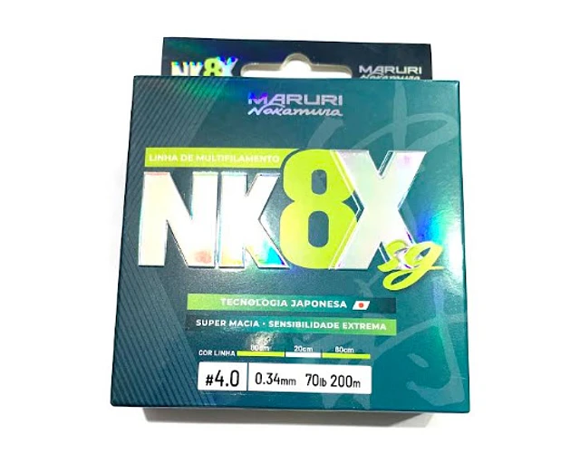 Linha de Multifilamento Nakamura - SG 8X