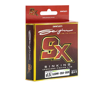 Linha de Multifilamento Daisen - Seijin Sinking 9x