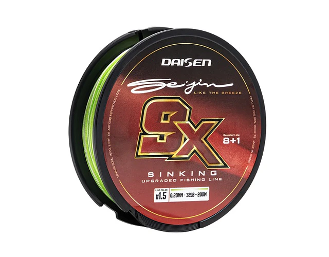 Linha de Multifilamento Daisen - Seijin Sinking 9x