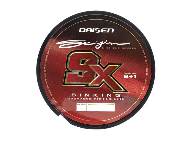 Linha de Multifilamento Daisen - Seijin Sinking 9x