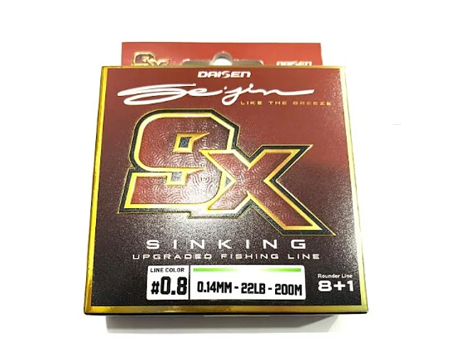 Linha de Multifilamento Daisen - Seijin Sinking 9x