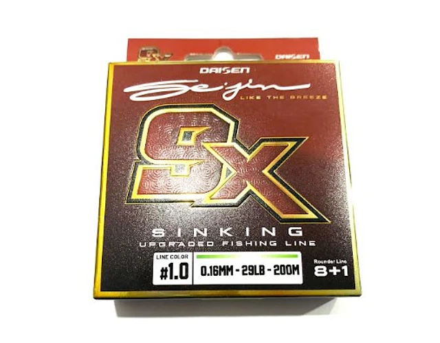 Linha de Multifilamento Daisen - Seijin Sinking 9x