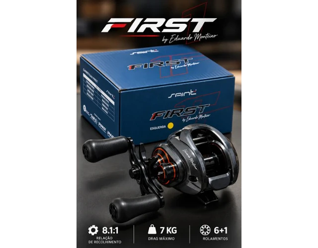 Carretilha Saint Plus - First HD