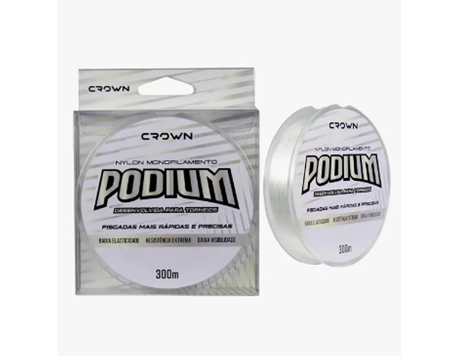Linha de Monofilamento Crown - Podium