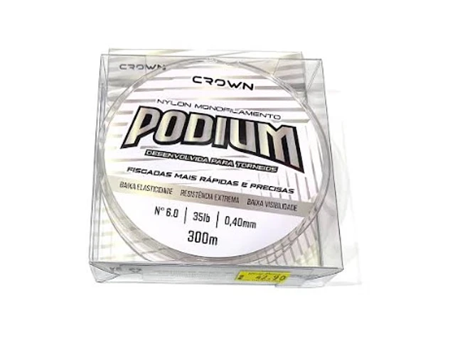 Linha de Monofilamento Crown - Podium