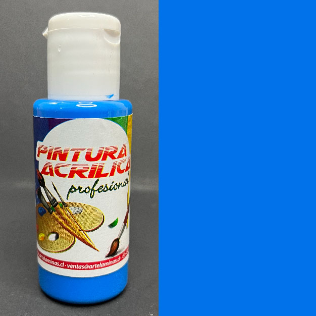 Azul flúor acrílico