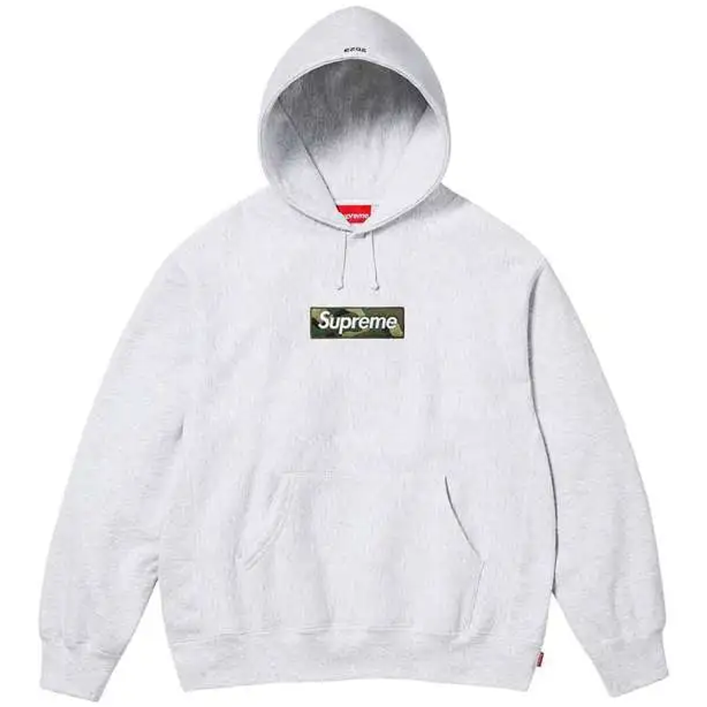 Supreme Box Logo Hooded Sweatshirt Ash Grey (FW23)