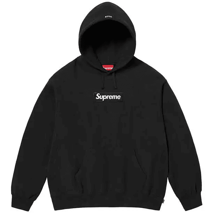 Supreme Box Logo Hooded Sweatshirt Black (FW23)