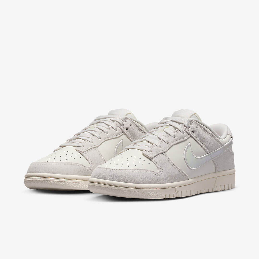 Nike Dunk Low Sail Iridescent Swoosh (Women's) 5