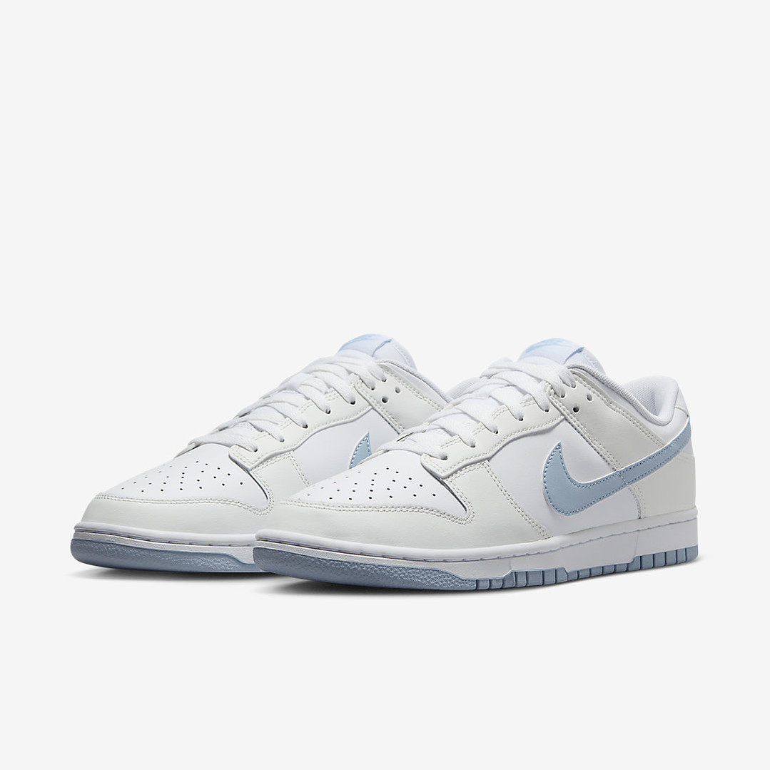 Nike Dunk Low White Light Armory Blue 4