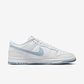 Nike Dunk Low White Light Armory Blue - Thumbnail 3
