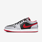 Jordan 1 Low Black Light Smoke Grey Gym Red - thumbnail 1